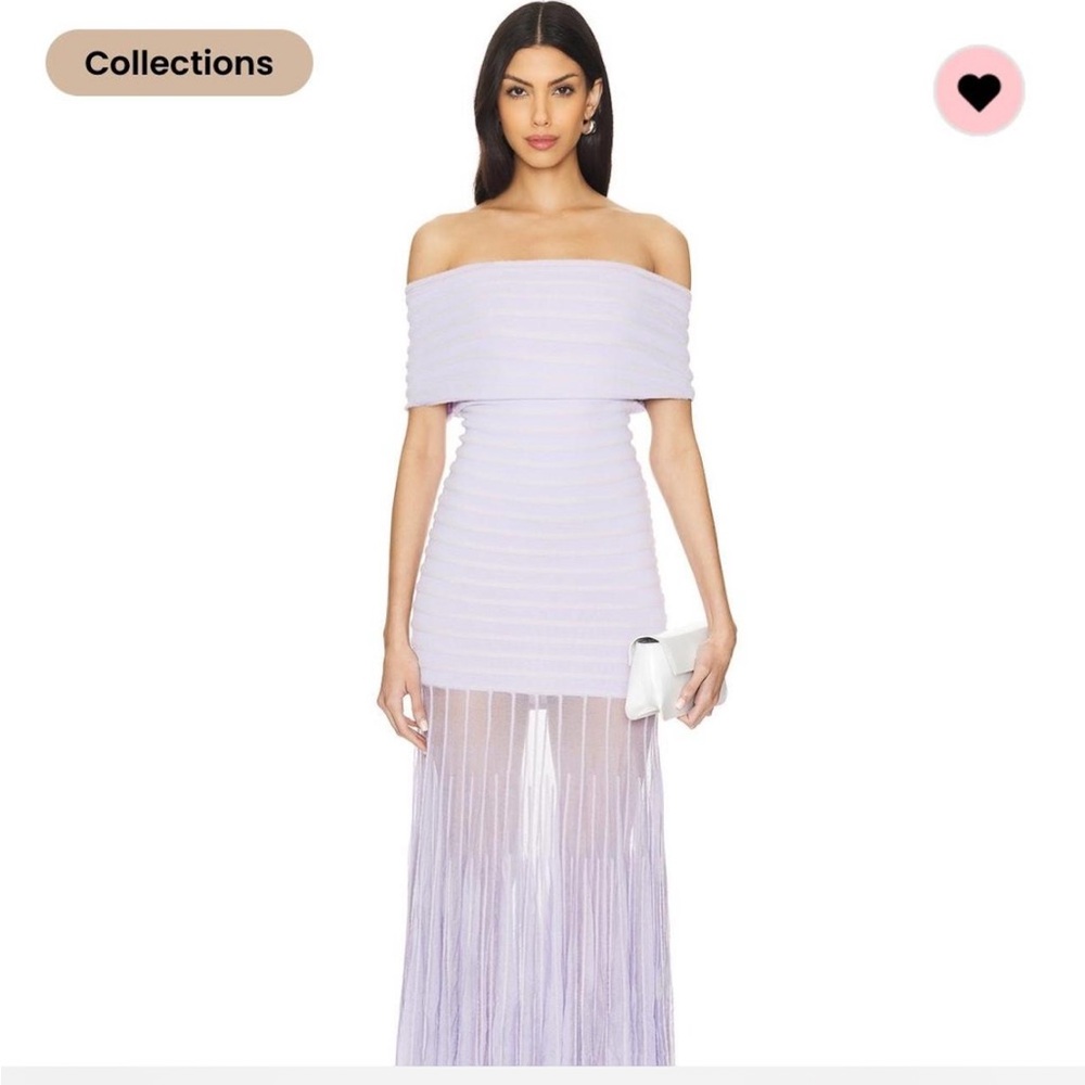 Alexis Marce Dress Pleated Off-Shoulder Bodycon Dress
